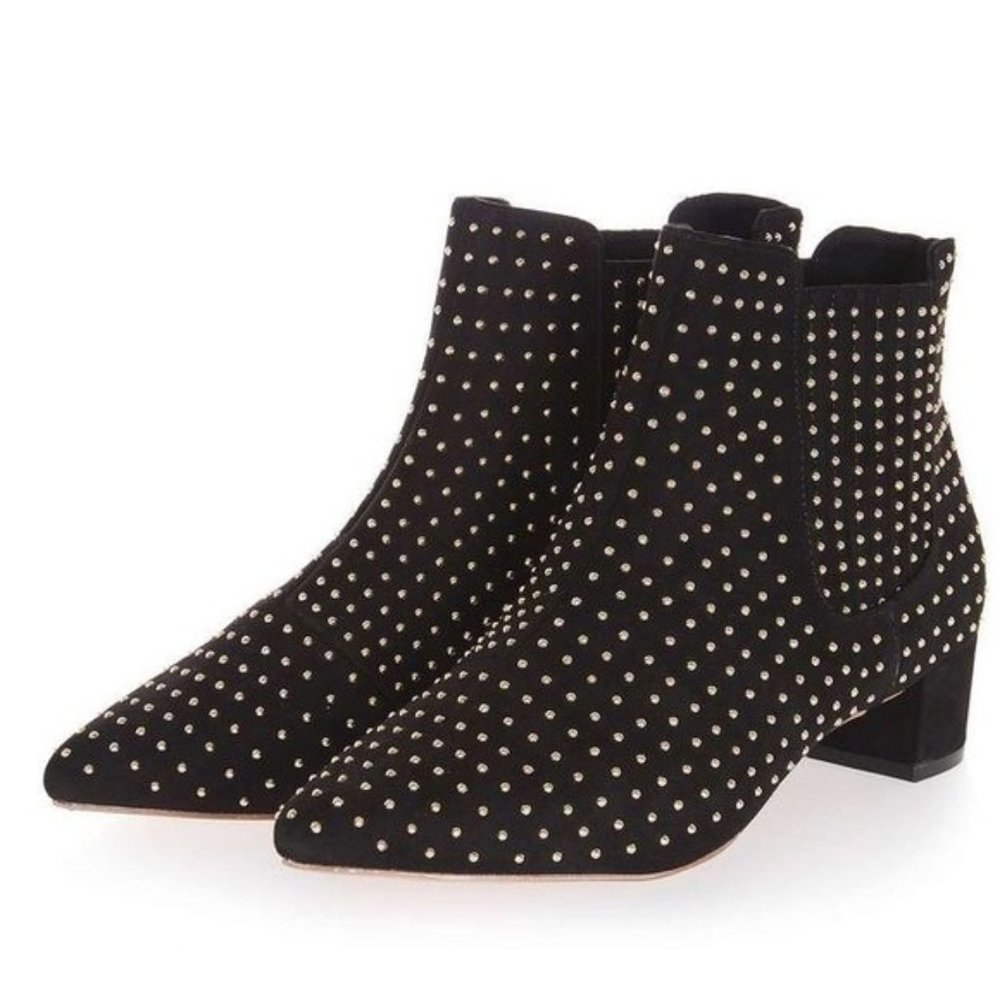 Topshop Studded Booties